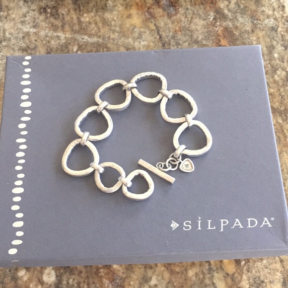 Silpada “Silver Rush” Bracelet Sterling Silver 濾 - Picture 4 of 7
